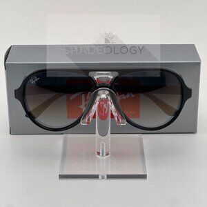 NEW Ray-Ban RB4125 CATS 5000 601/32 Sunglasses Black Frame Grey Gradient Lens